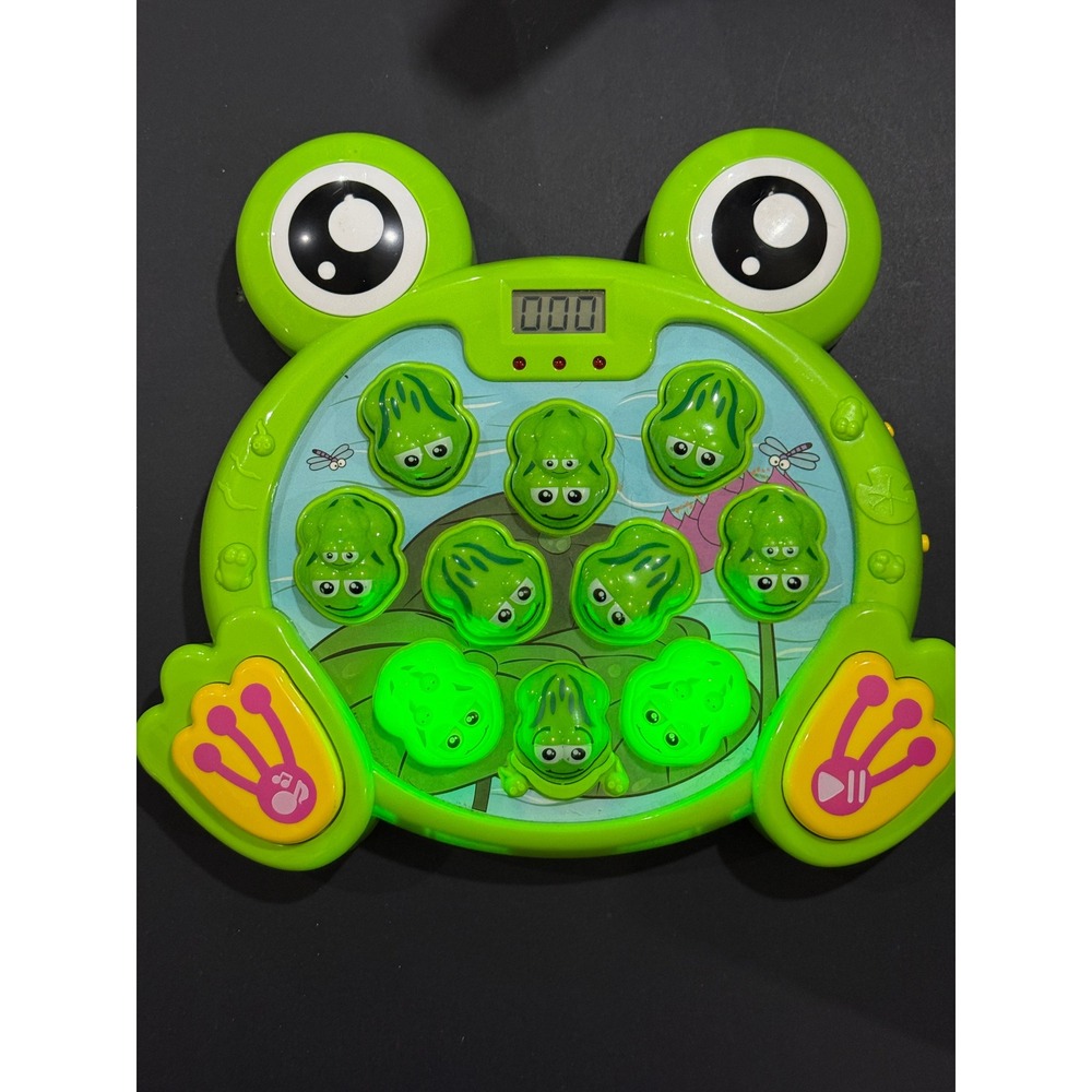Kids Electronic Frog Whack A Mole‎ Game Light Up Interactive Toy